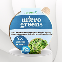 inGreen pěstební set microgreens bez zalévání - Brokolice