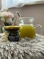 Matcha s medem & zázvorem