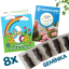 Velikonoční omalovánky, Aquaholder a 8x semínka microgreens - Druh semínek: Amarant červený