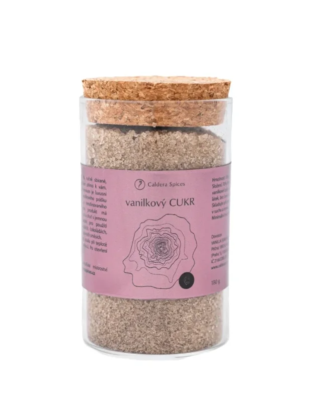 Vanilkový cukr Premium – 100% přírodní Bourbon z Indonésie
