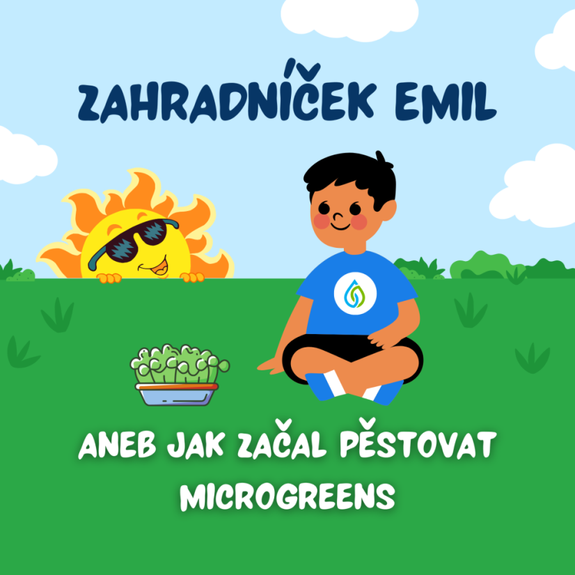 Zahradníček Emil - brožura pro děti (24 stran)