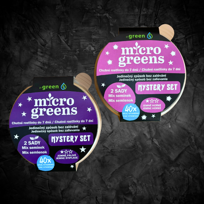 2x MYSTERY - mix semínek microgreens - inWeek