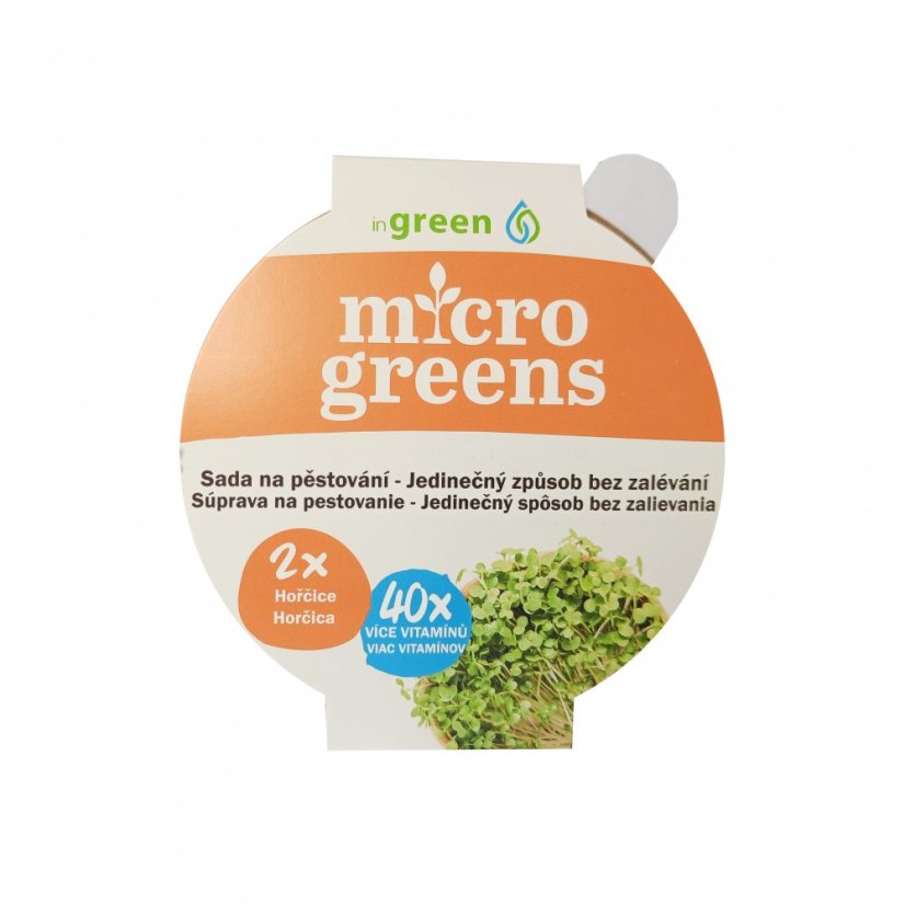 Sada pro líné vaření: Kuchařka, bujónka a microgreens sety