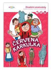 Divadelní omalovánka - Červená karkulka
