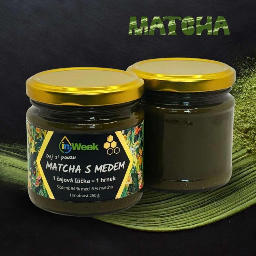 Matcha s medom