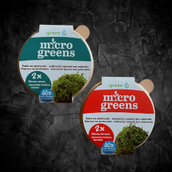Sada microgreens 2x inGreen pěstební set - Mizuna