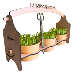 Minizáhradka pre 3 microgreens sety