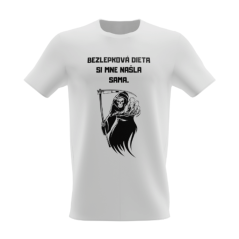 Tričko s potiskem Bezlepková dieta si mne našla sama