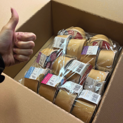 Balení do průhledné folie