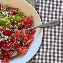 Velká salátová vidlička s logem inWeek