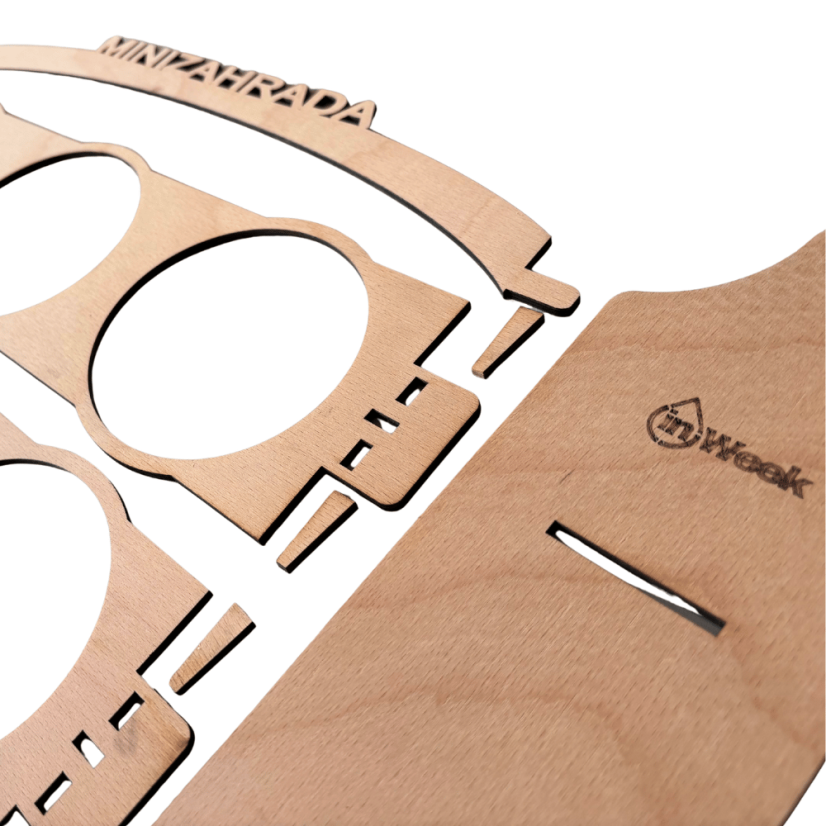 Minizáhradka pre 6 microgreens setov - Výběr minizahrádky: Plus nůžky s logem inWeek