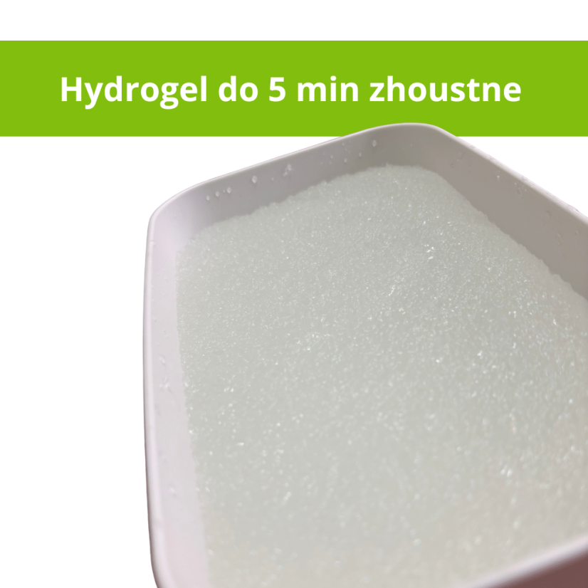 Pěstební box 2v1 s hráškem a hydrogelem - Barva boxu: Bílá