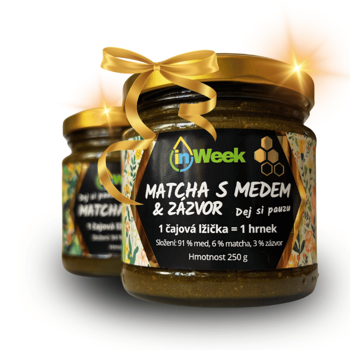 Matcha s medem & zázvorem