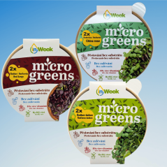 3x Ředkev sada - microgreens semínka inWeek