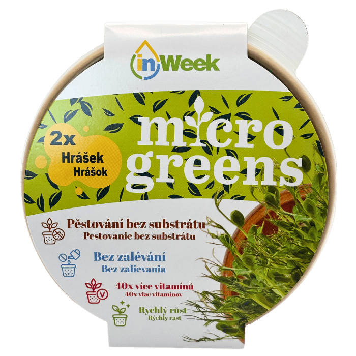Nové druhy microgreens