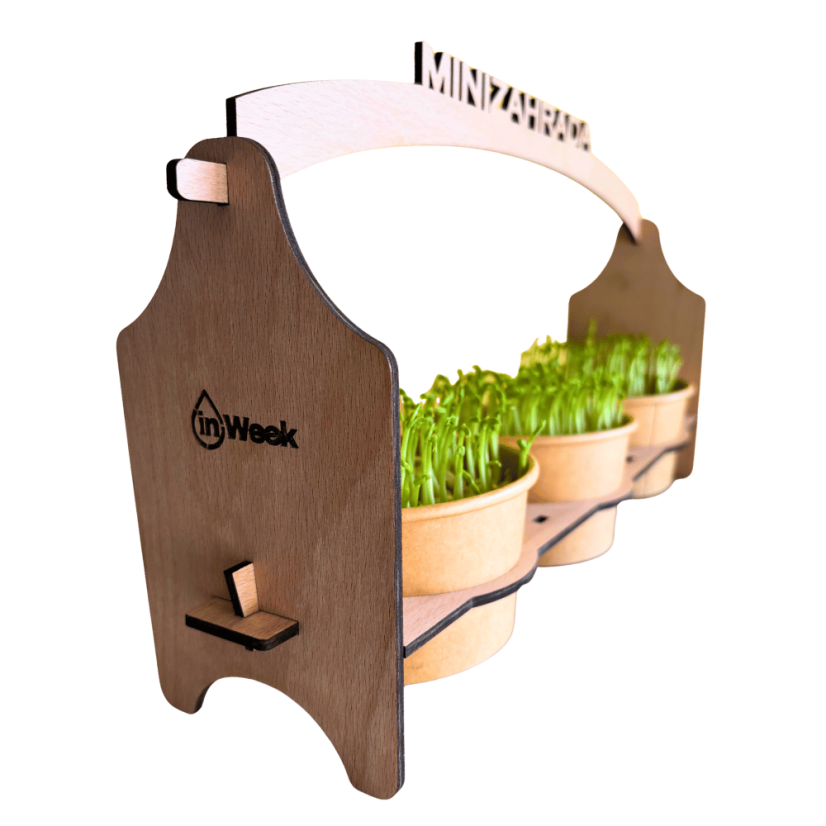 Minizáhradka pre 3 microgreens sety