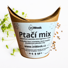 Vtáčí mix – semienka microgreens pre vtáčiky
