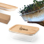 Sklenený box pre domáce pestovanie microgreens