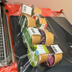 Balení do průhledné folie