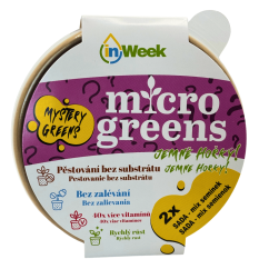 MYSTERY II. - semínka microgreens - pěstování bez zalévání inWeek