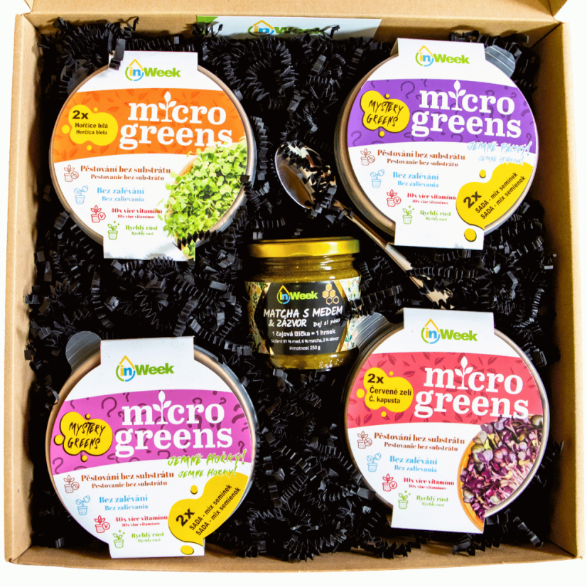 Microgreens dárková kolekce inWeek: Mystery