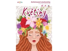 Antistresové omalovánky - Květiny pro tebe