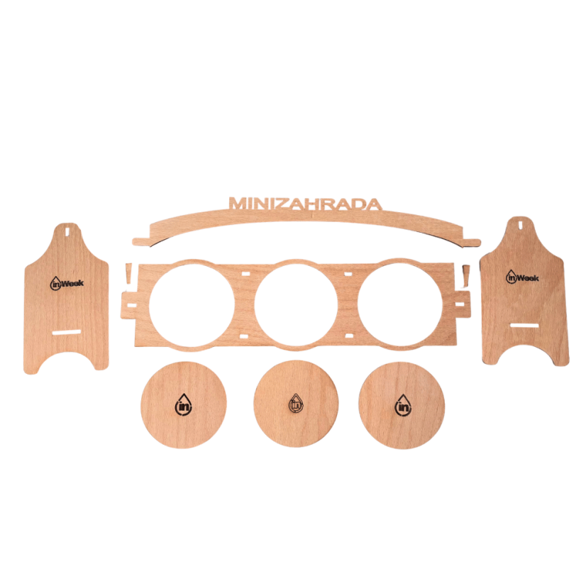 Minizahrádka pro 3 microgreens sety