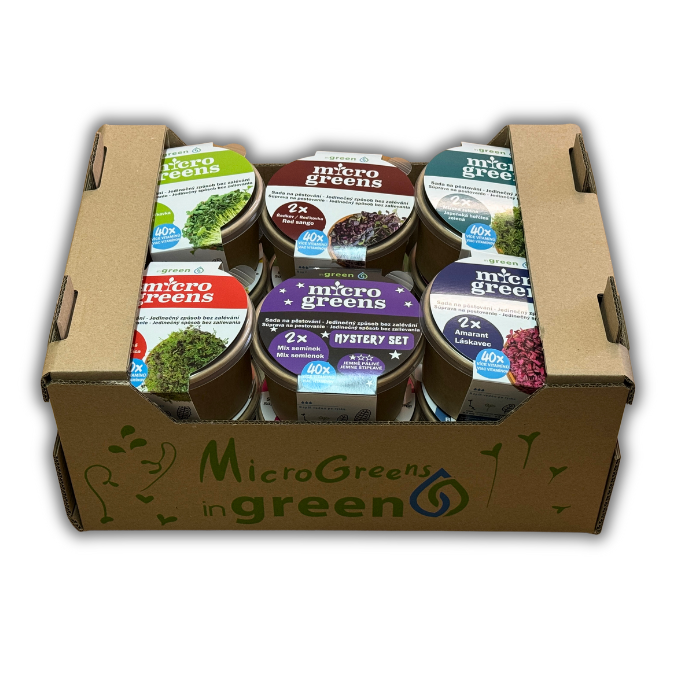 Sada microgreens 12x Pěstební set inWeek