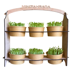 Minizáhradka pre 6 microgreens setov
