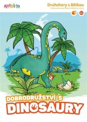 Omalovánky - Dobrodružství s dinosaury