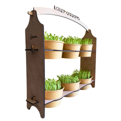 Minizahrádka pro 6 microgreens setů